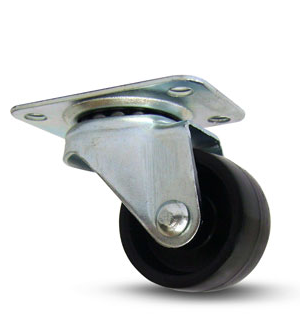 Rodízio RGZ M-12 4 cm Preto